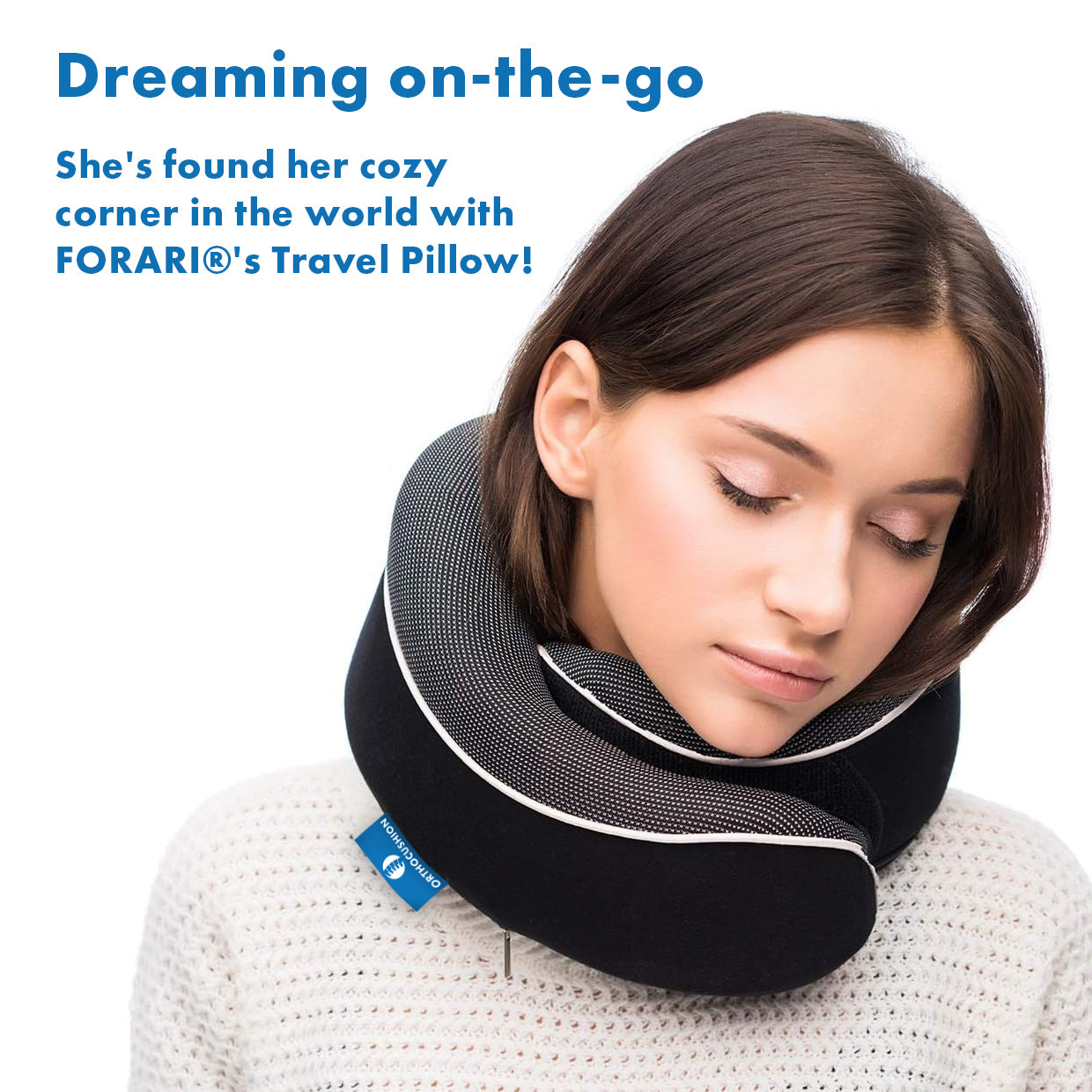 Orthopaedic travel fashion pillow